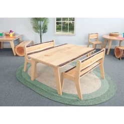 Whitney Brothers® Nature View Live Edge Bench - 14" H