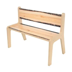 Whitney Brothers® Nature View Live Edge Bench - 14" H