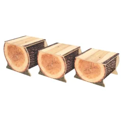 Whitney Brothers® Nature View Live Edge Small Log Bench - 10" H