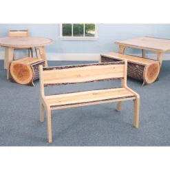 Whitney Brothers® Nature View Live Edge Bench - 12" H