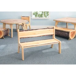 Whitney Brothers® Nature View Live Edge Bench - 10" H
