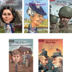Who Are, Who Was, Where Is, What Was In American History - 10-book set