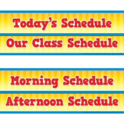 Whole-Class Visual Schedule Pocket Chart Refill Cards