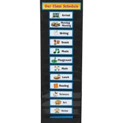 Whole-Class Visual Schedule Pocket Chart? & Cards