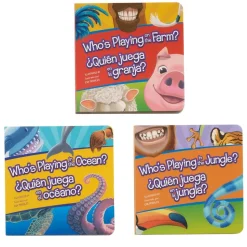 Who's Playing? Bilingual - 3 book set