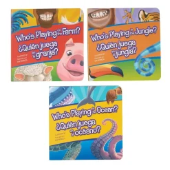 Who's Playing? Bilingual - 3 book set