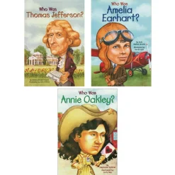 Who Was? Books Set 1 - 9 Book Set