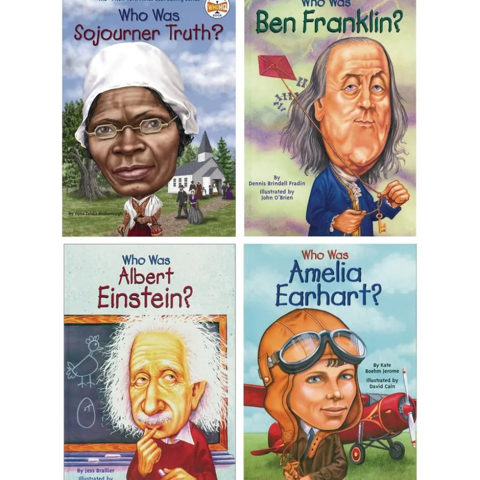 Who Was? Books Set 1 - 9 Book Set