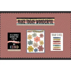 Wonderfully Wild Deep Rose Creative Class Fabric