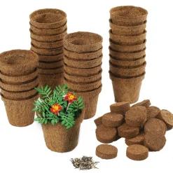 Wonder Soil Classroom Gardening Kit - 30 pots, wonder soil wafers with seeds