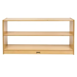 Wood Clear Back Storage