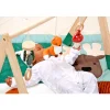 Wooden Activity Arch with Playmat - Woodland