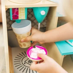 Wooden Café Barista Coffee Shop