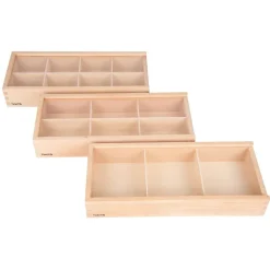 Wooden Discovery Boxes - Set of 3