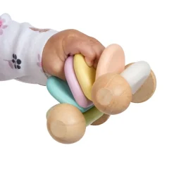 Wooden Disk Car - Pastel