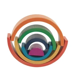 Wooden Rainbow Arches - 7 pieces