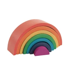 Wooden Rainbow Arches - 7 pieces