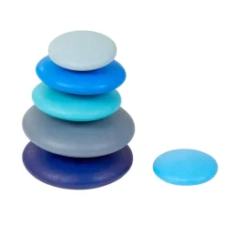 Wooden Stacking Pastel Pebbles