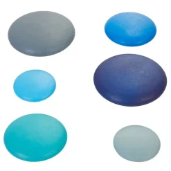 Wooden Stacking Pastel Pebbles