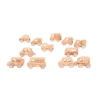 Wooden Vehicles, Set of 12 - Natural
