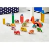 Wooden Vehicles, Set of 12 - Rainbow