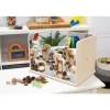 Wooden 5-Way Mirror