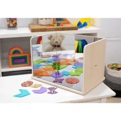 Wooden 5-Way Mirror