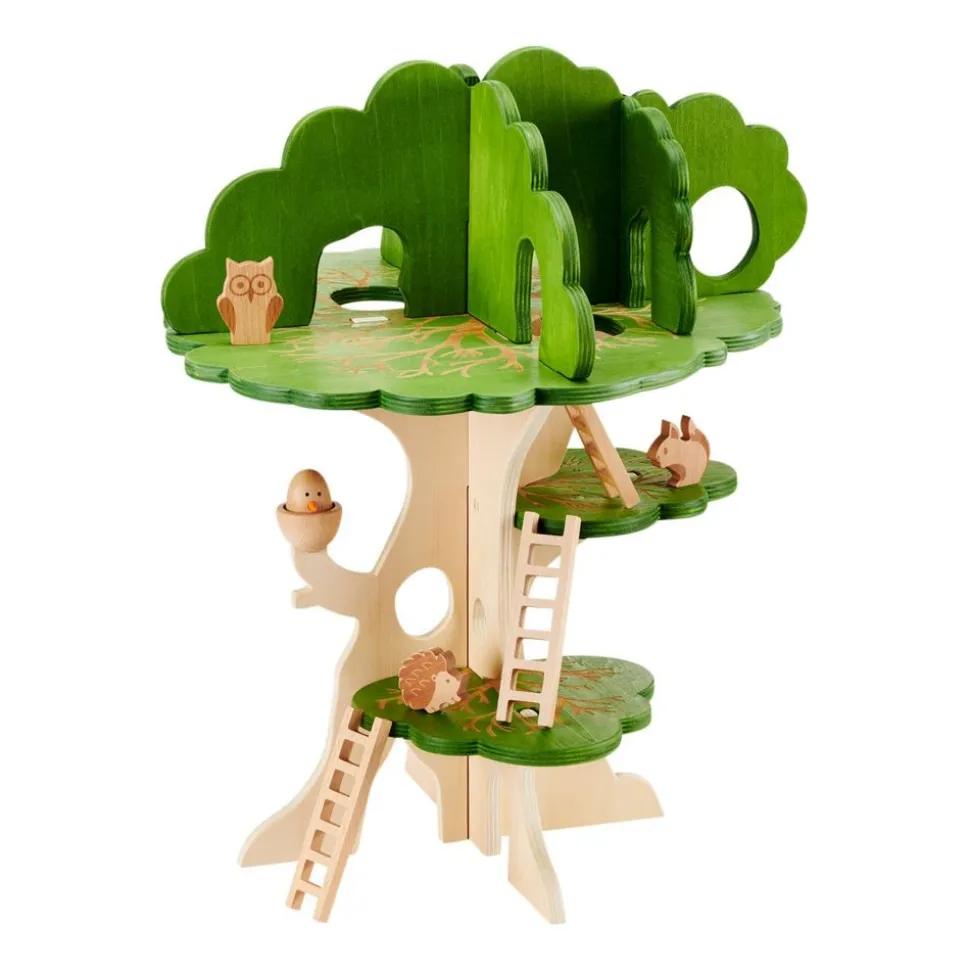 Woodland Trail Tree House - 15pcs