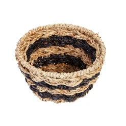Woven Rush Grass Bowls - Set of 3