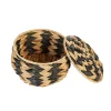 Woven Zebra Pots - Set of 3