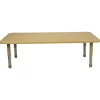 30" x 60" Rectangle Activity Table with Adjustable Tiny Tot Legs - Maple/Maple