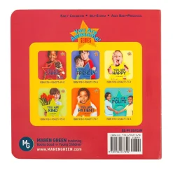 You Are Awesome Board Books - Caring, Friendly, Happy, Kind, Patient, Polite - Set of 6