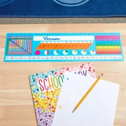 Zaner-Bloser Cursive Self-Adhesive Deluxe Plastic Desktop Helpers™ - Set Of 24