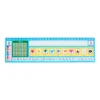 Zaner-Bloser 100 Grid with Number Line Self-Adhesive Deluxe Plastic Desktop Helpers™ - Set Of 24