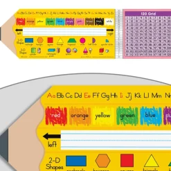 Zaner-Bloser Pencil Shaped Self-Adhesive Vinyl Desktop Helpers™ - Set Of 24