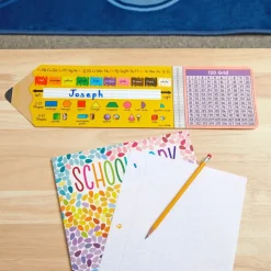 Zaner-Bloser Pencil Shaped Self-Adhesive Vinyl Desktop Helpers™ - Set Of 24