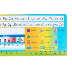 Zaner-Bloser Print Cursive Self-Adhesive Deluxe Plastic Desktop Helpers™ - Set Of 24