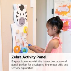 Zebra Activity Wall Panel