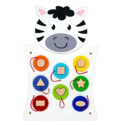 Zebra Activity Wall Panel