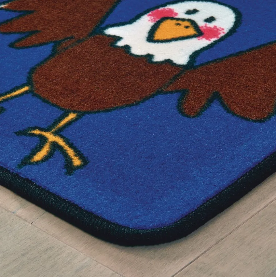 Zoo Animals Seating Squares - Set of 12 Kids Value PLUS